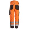 Snickers 6630 Hi-Vis Waterproof 37.5® 2-Layer Light Padded Trousers