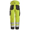 Snickers 6630 Hi-Vis Waterproof 37.5® 2-Layer Light Padded Trousers