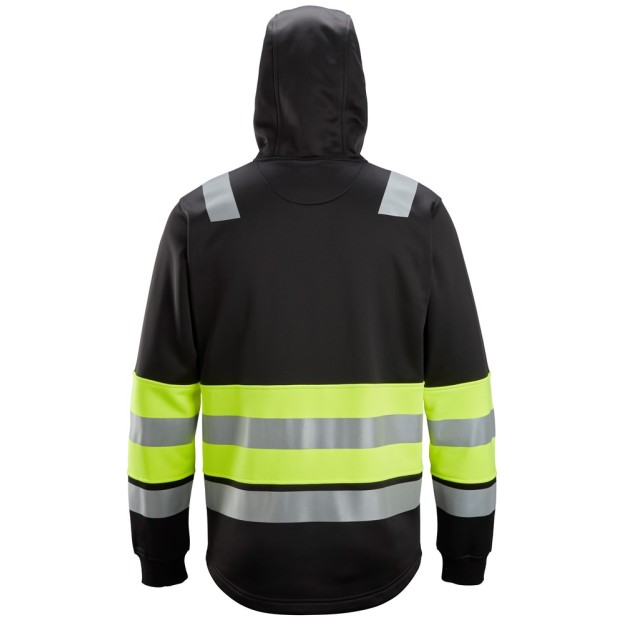 Snickers 8038 Hi-Vis Class 1 Full Zip Hoodie