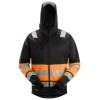 Snickers 8038 Hi-Vis Class 1 Full Zip Hoodie