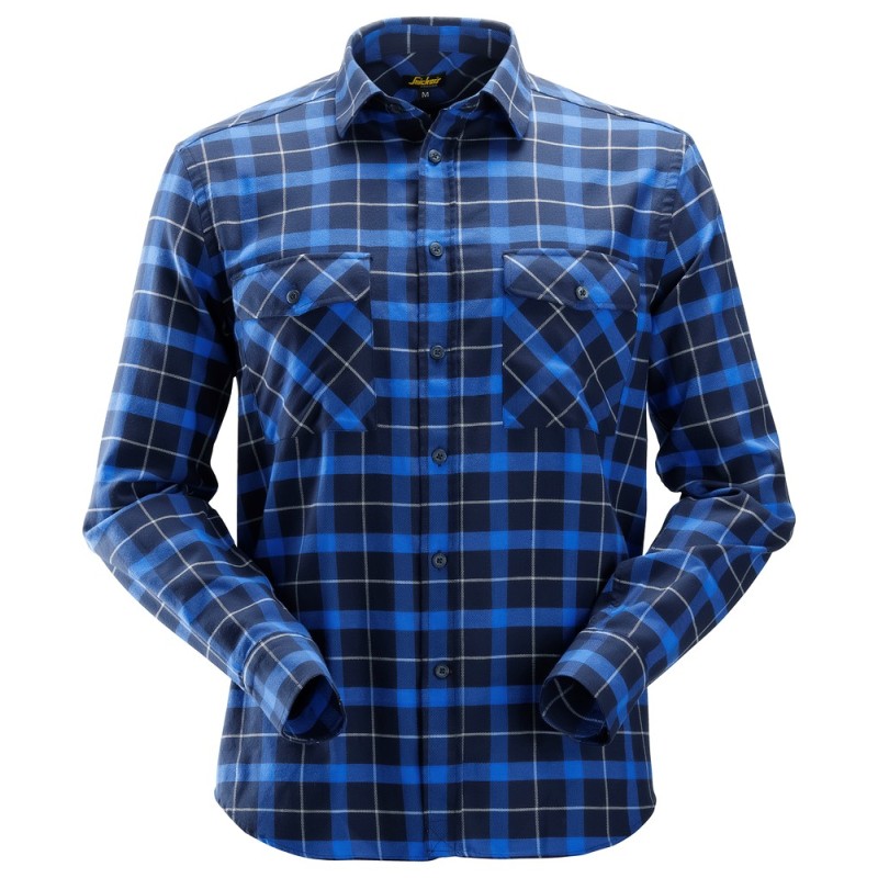 Snickers 8516 AllroundWork Flannel Checked Shirt
