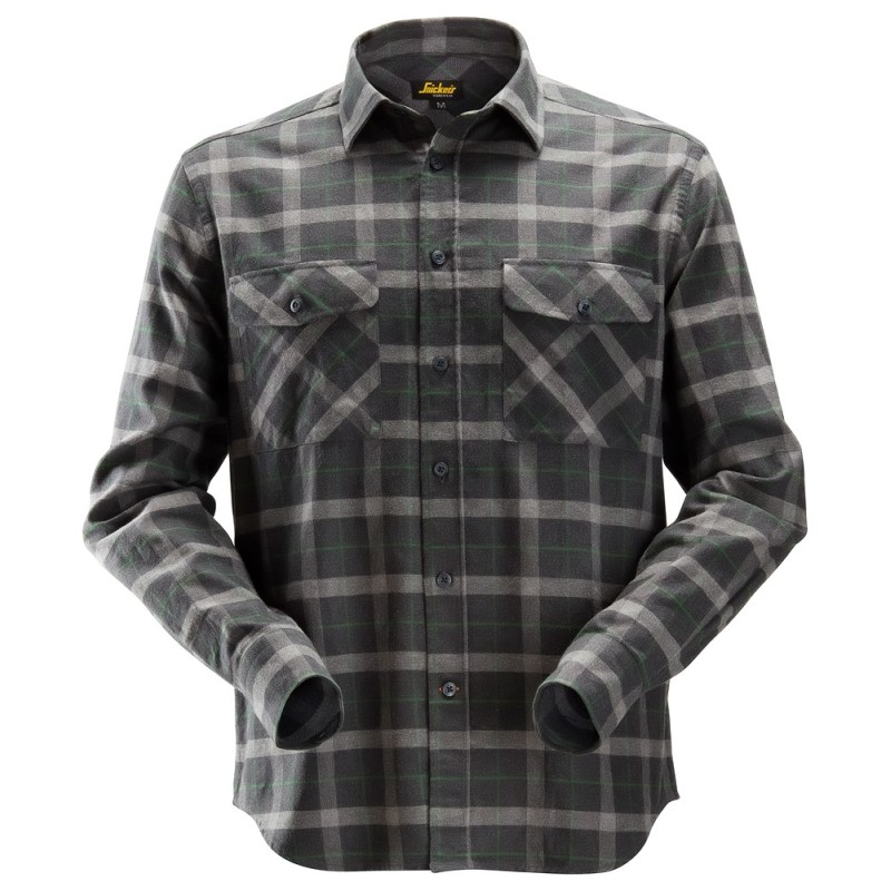 Snickers 8516 AllroundWork Flannel Checked Shirt