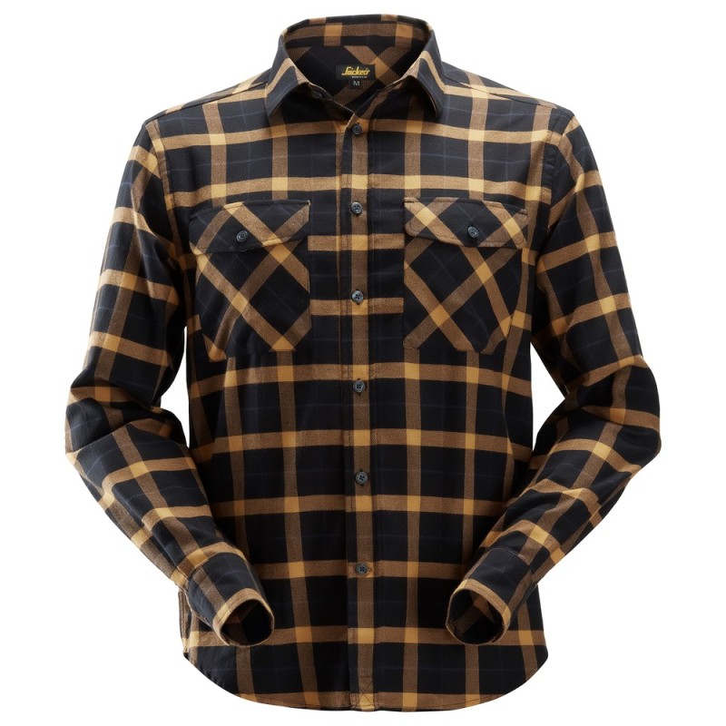 Snickers 8516 AllroundWork Flannel Checked Shirt
