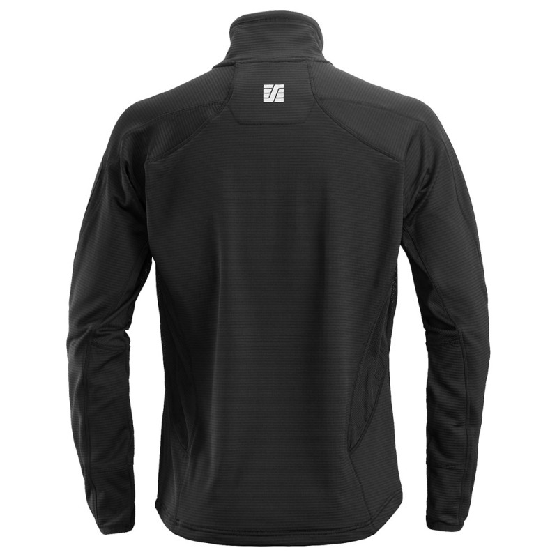 Snickers 9435 1/4 Zipped Micro Fleece, Body Mapping Fleece