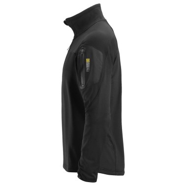 Snickers 9435 1/4 Zipped Micro Fleece, Body Mapping Fleece