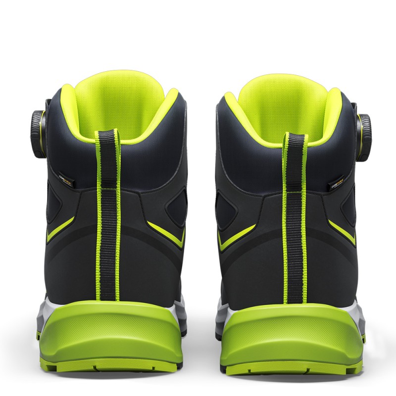 Solid Gear Sonar Mid Green BOA Safety Boots ESD Metal Free SG80205