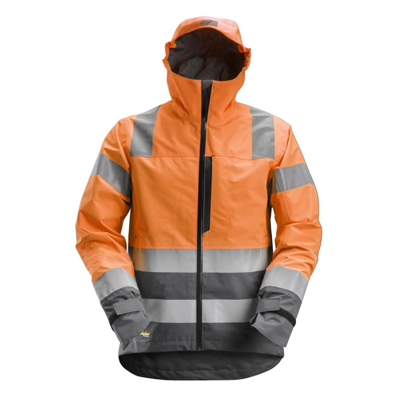 Snickers 1330 AllroundWork Hi-Vis Shell Jacket CL3