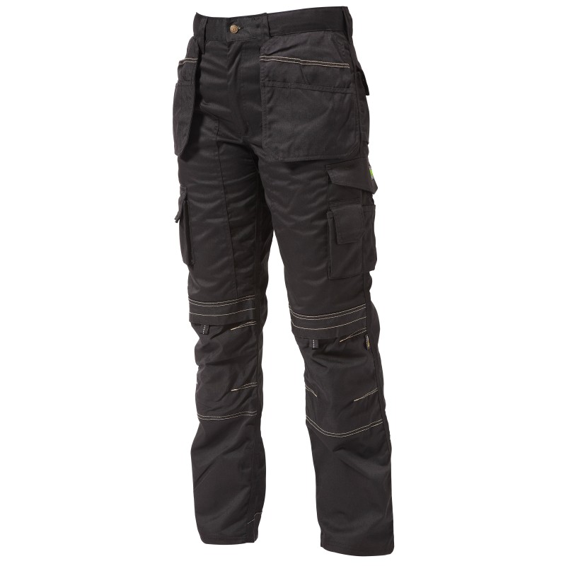 Apache APKHT Cargo Holster Trousers With Kneepad Pockets Black