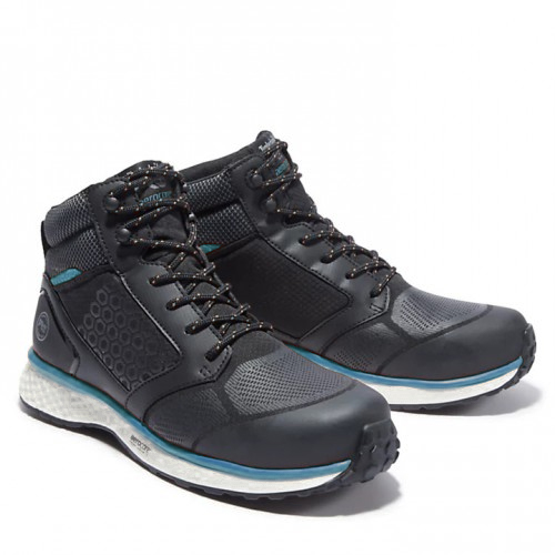 Timberland Pro Reaxion Black/Blue Safety Boots