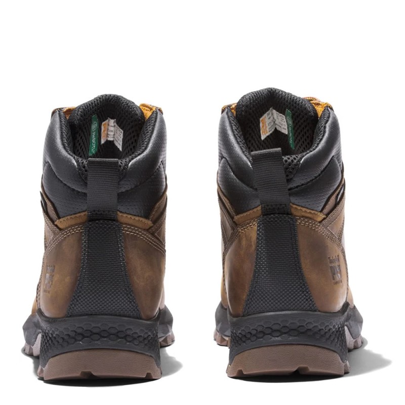 Timberland Pro Titan EV Waterproof Safety Boots Brown S7L
