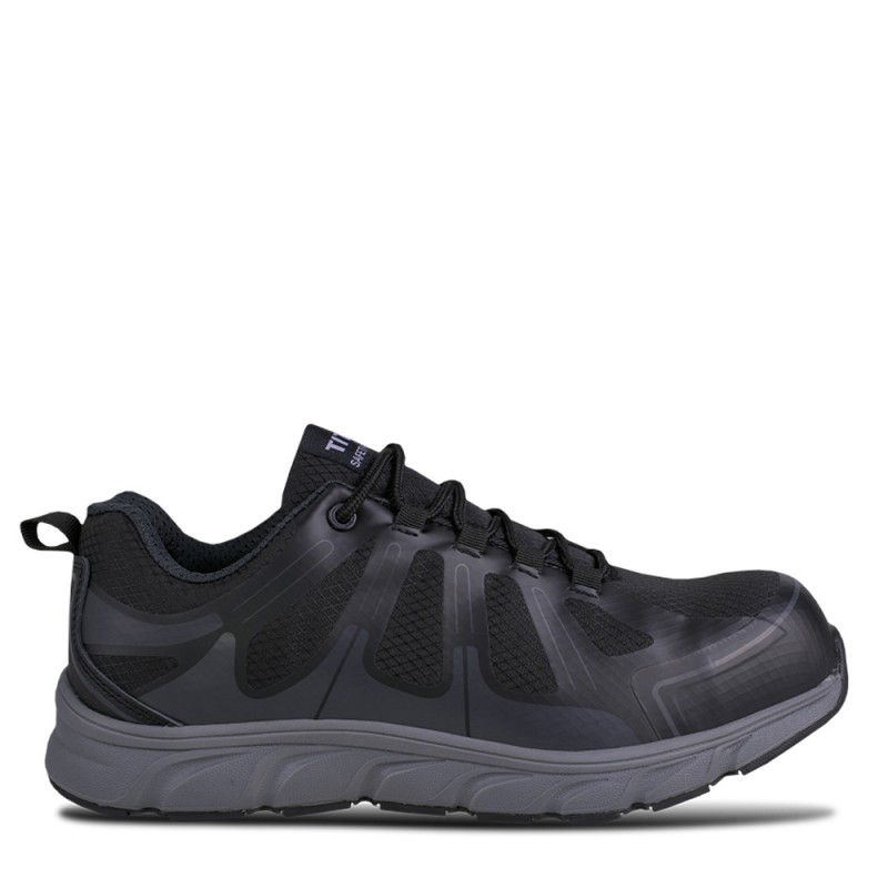 Titan Bullet Black Safety Trainers