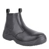 Titan Dealer Boots Black Safety Boots Steel Toe Caps Chelsea Boots