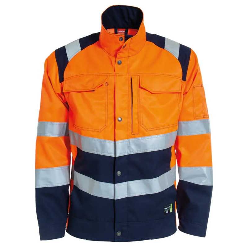Tranemo Hi-Vis 433544 Jacket + Fleece Lining