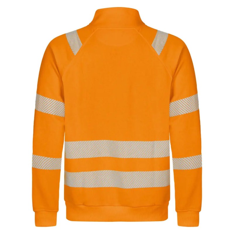 Tranemo Hi-Vis 437426 Half Zip Sweatshirt