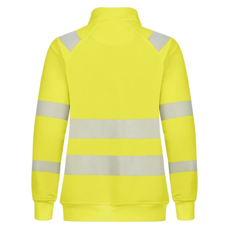 Tranemo Hi-Vis 438426 Ladies Half Zip Sweatshirt