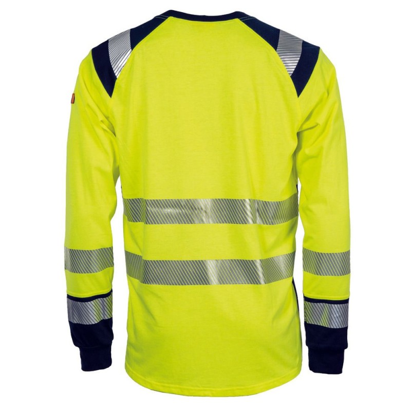 Tranemo Hi-Vis 508289 Flame Retardant Long Sleeve T-Shirt