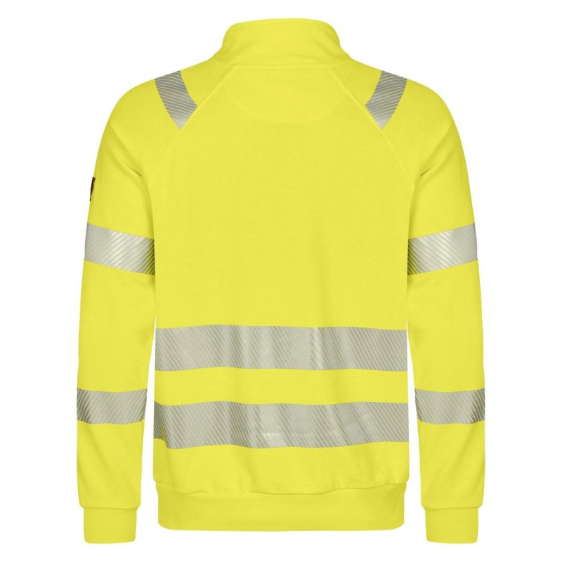 Tranemo Hi-Vis 508889 Flame Retardant Half Zip Sweatshirt
