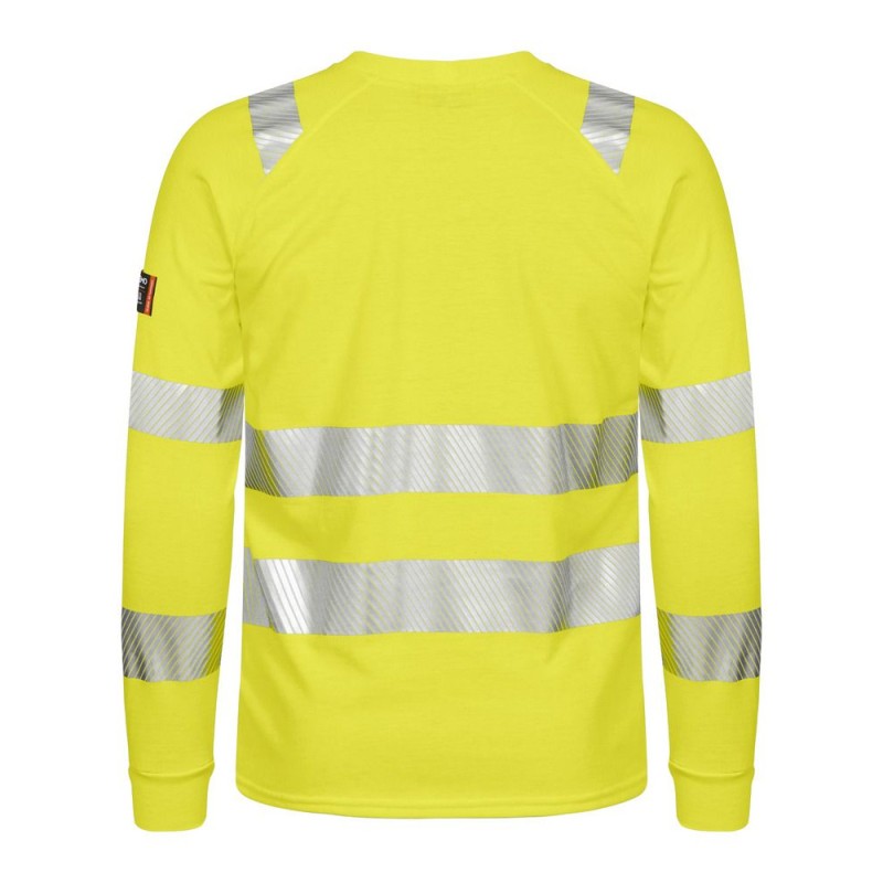 Tranemo Hi-Vis 509889 Flame Retardant Ladies Long Sleeve T-Shirt