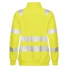 Tranemo Hi-Vis 508789 Flame Retardant Ladies Half Zip Sweatshirt