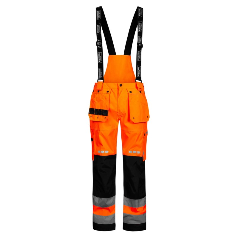 Lyngsoe FOX 9083 Waterproof Breathable Hi Vis Work Trousers