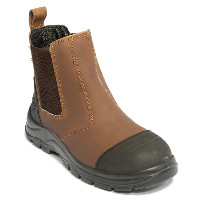 Unbreakable Granite Brown Dealer Boots U110