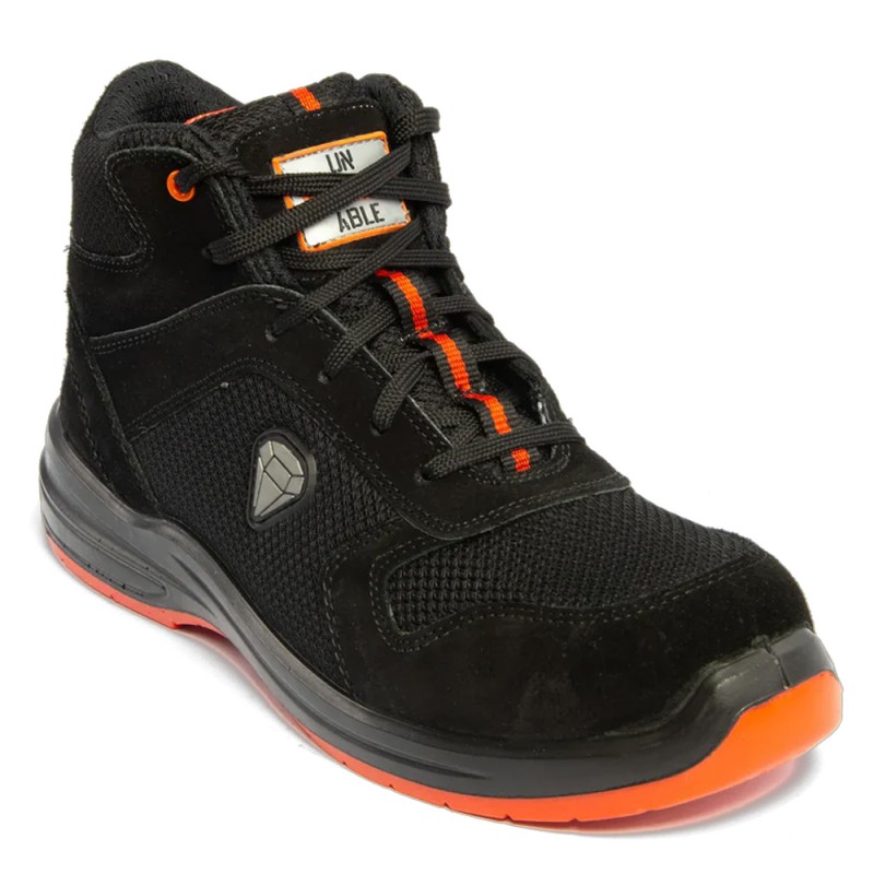 Unbreakable Reef Hi Black Safety Boots U118