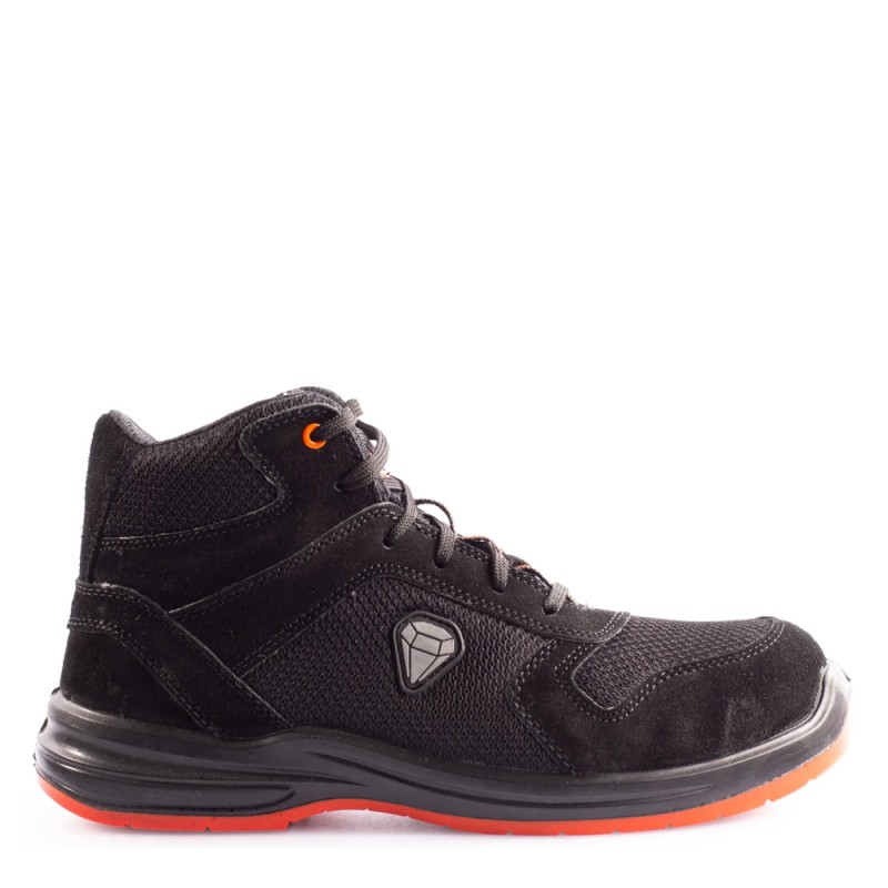 Unbreakable Reef Hi Black Safety Boots U118