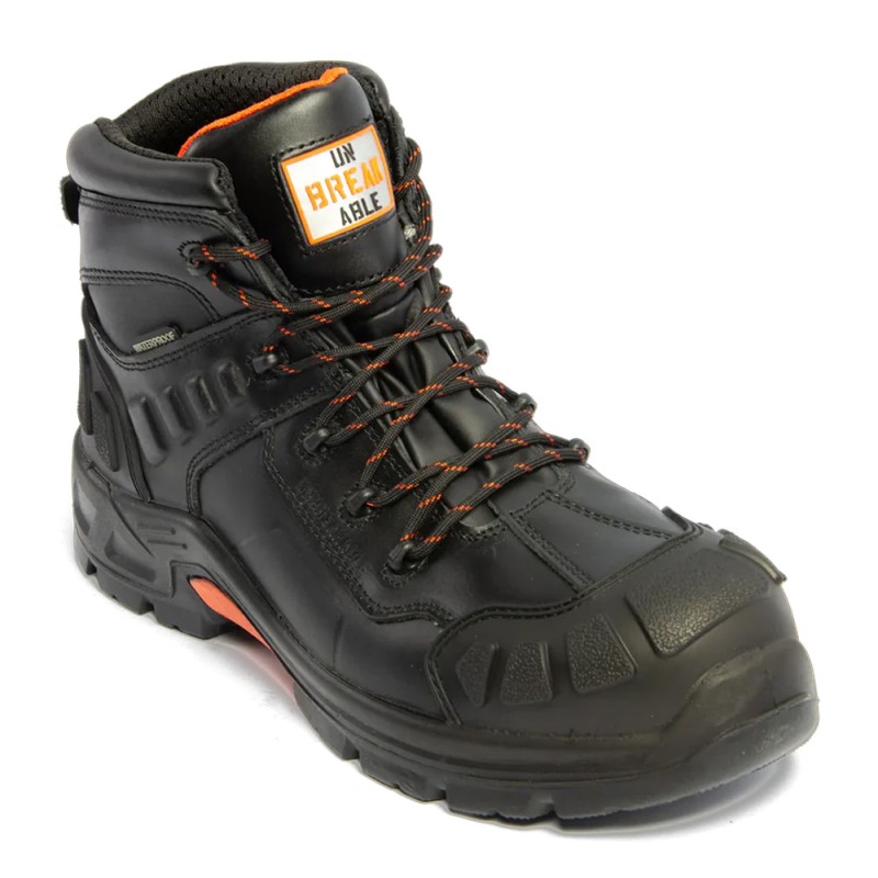 Unbreakable Hurricane 2 Waterproof Safety Boots Black U122