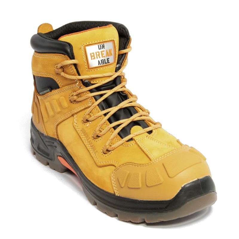 Unbreakable Hurricane 2 Waterproof Honey Safety Boots U123