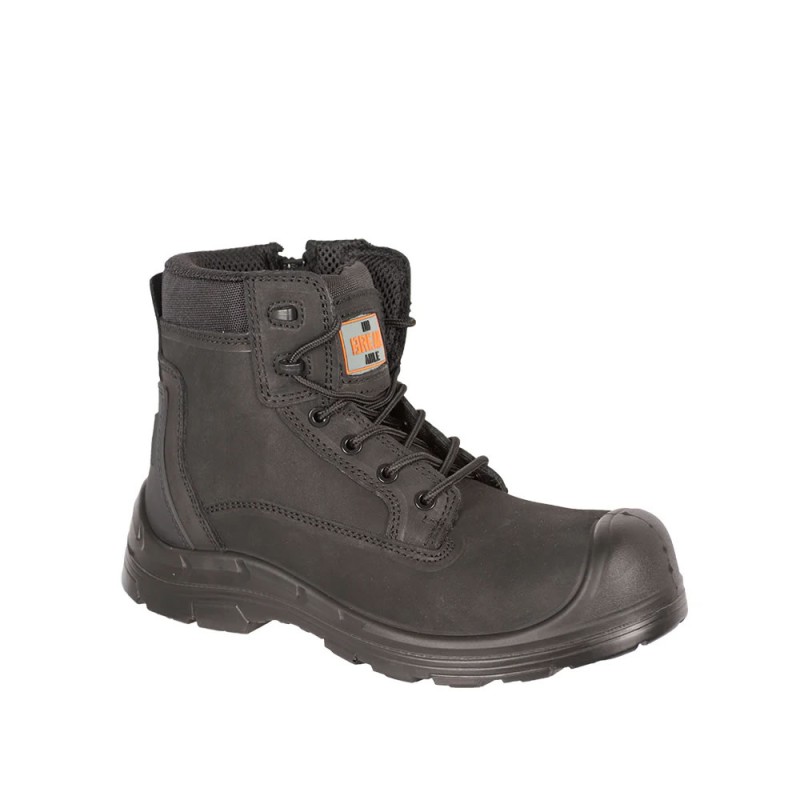 Unbreakable Desert Black Safety Boots U136