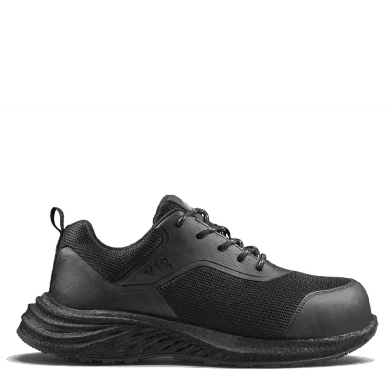 V12 V2500 Comet ESD Black Safety Trainers