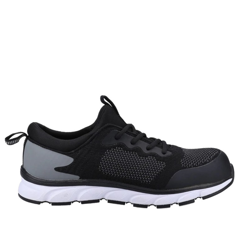 Amblers AS718 Black Safety Trainers