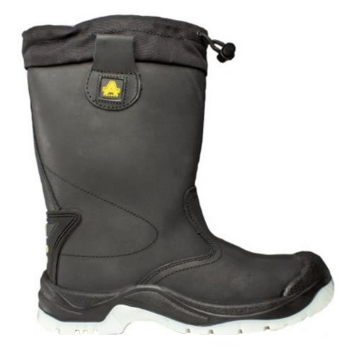 Amblers FS209 Black Safety Rigger Boots