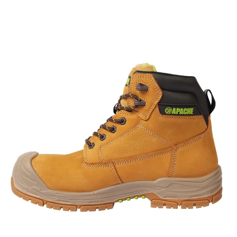Apache Thompson Wheat Waterproof Safety Boots