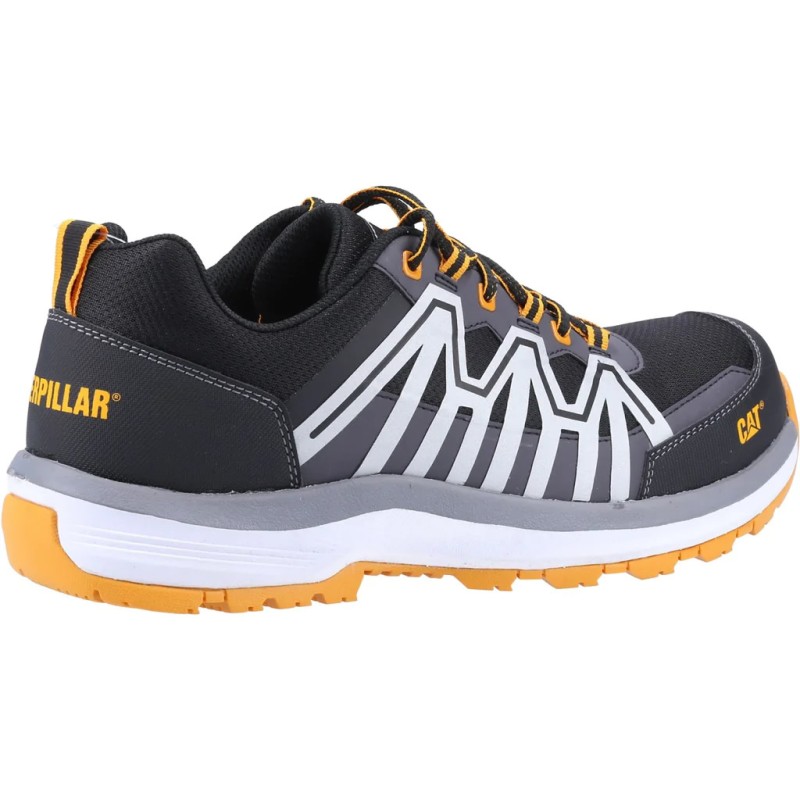 CAT Charge S3 Black/Orange Safety Trainers