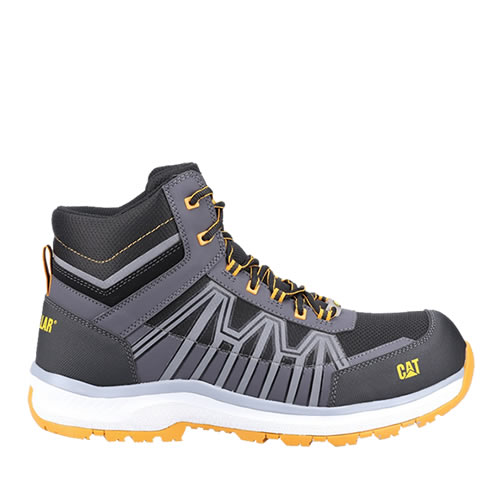 CAT Charge Mid Safety Boots Metal Free Orange S3