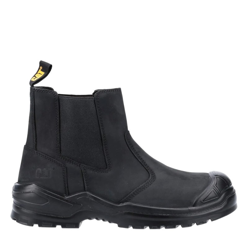 CAT Striver Black Dealer Boots Bump Cap S3