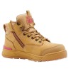 Hard Yakka 3056 PR Side Zip Womens Safety Boots Wheat Metal Free