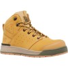 Hard Yakka 3056 PR 130MM Side Zip Wheat Safety Boots Metal Free