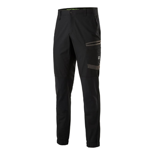 Hard Yakka Raptor Cuffed Black Trousers
