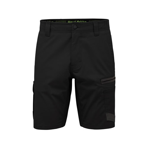 Hard Yakka Raptor Active Black Shorts
