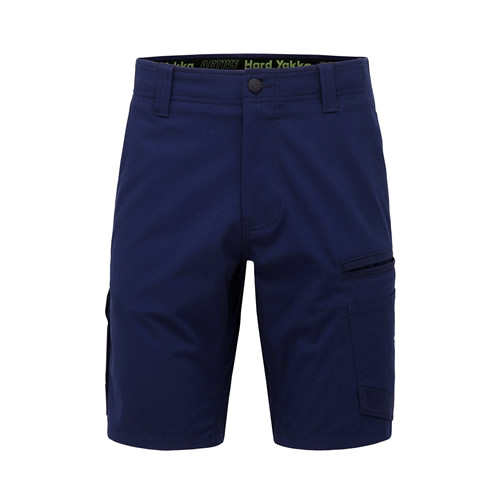 Hard Yakka Raptor Active Navy Shorts