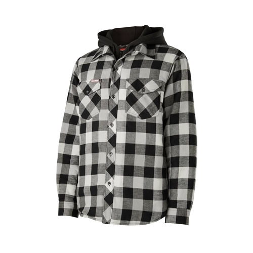 Hard Yakka Quilted Grey Shacket