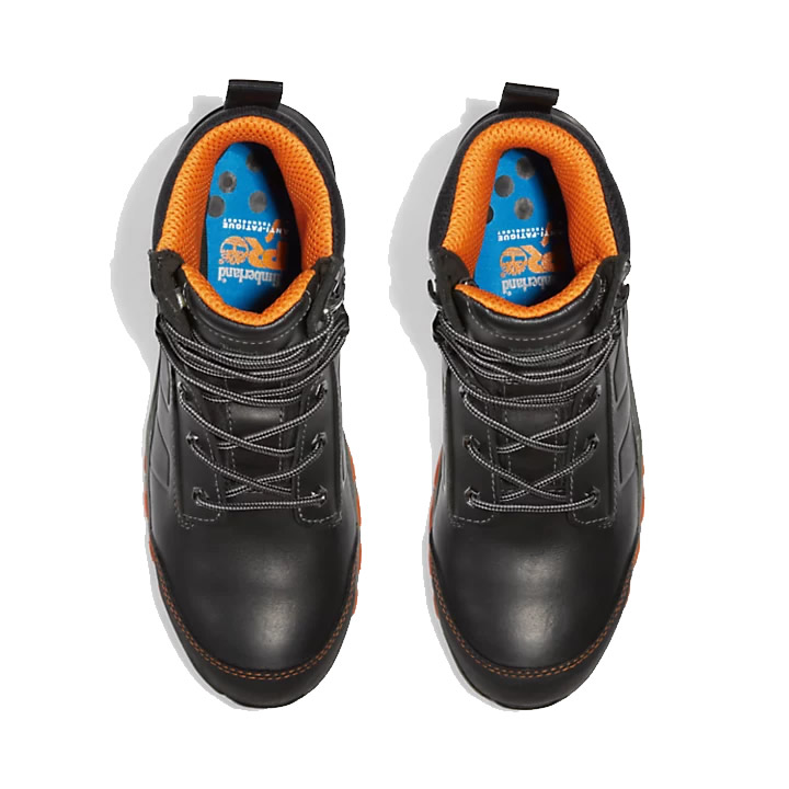 Timberland Pro Hypercharge 2.0 Waterproof Black Safety Boots S3