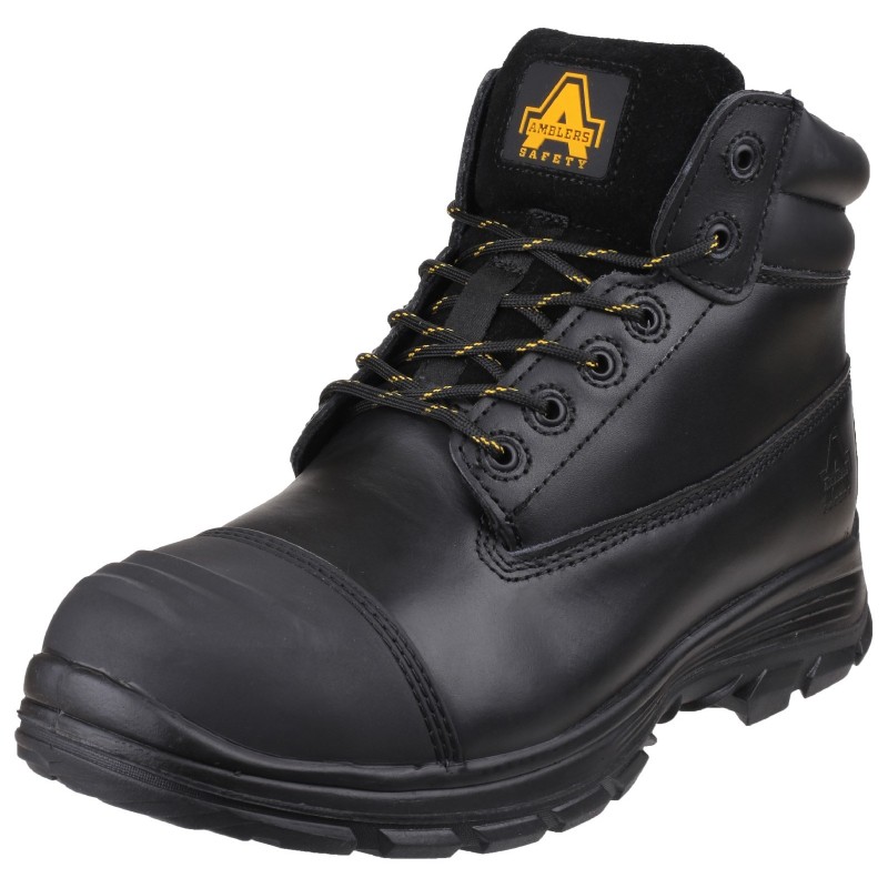 Amblers FS301 Brecon Black Metatarsal Safety Boots