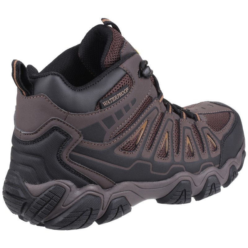 Amblers AS801 Waterproof Safety Boots Brown