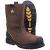Amblers FS223C Brown Safety Rigger Boots Waterproof