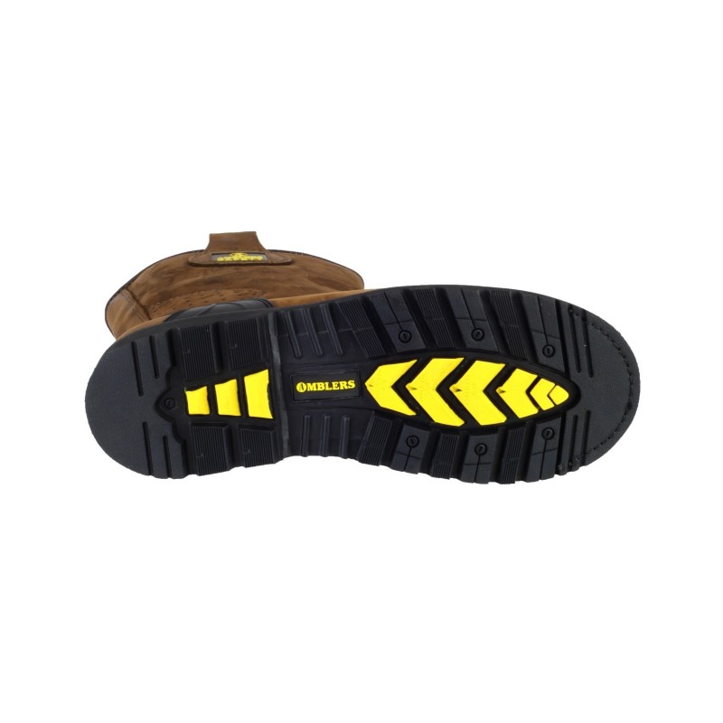 Amblers FS223C Brown Safety Rigger Boots Waterproof