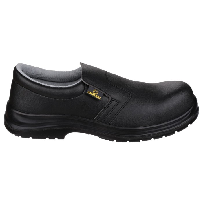 Amblers FS661 Black ESD Slip On Safety Shoes