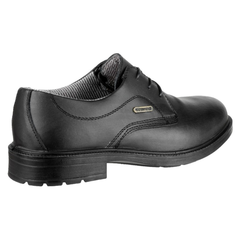 Amblers FS62 Black Waterproof Gibson Safety Shoes